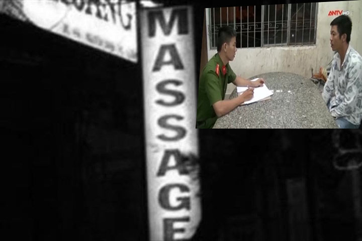 Dàn cảnh trộm tiền của khách massage