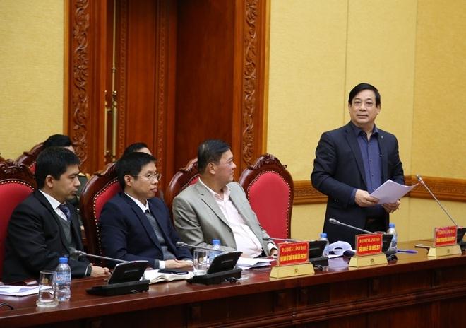 Ông Lương Ngọc Khuê, Cục trưởng Cục QL Khám, chữa bệnh - Bộ Y tế, Tổ phó Thường trực Tổ Công tác Y tế thuộc Tiểu ban An ninh Y tế APEC 2017 phát biểu tại Lễ tổng kết.