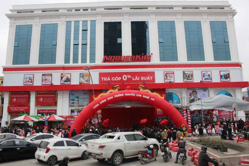 Khai trương Trung tâm mua sắm Nguyễn Kim Nghệ An