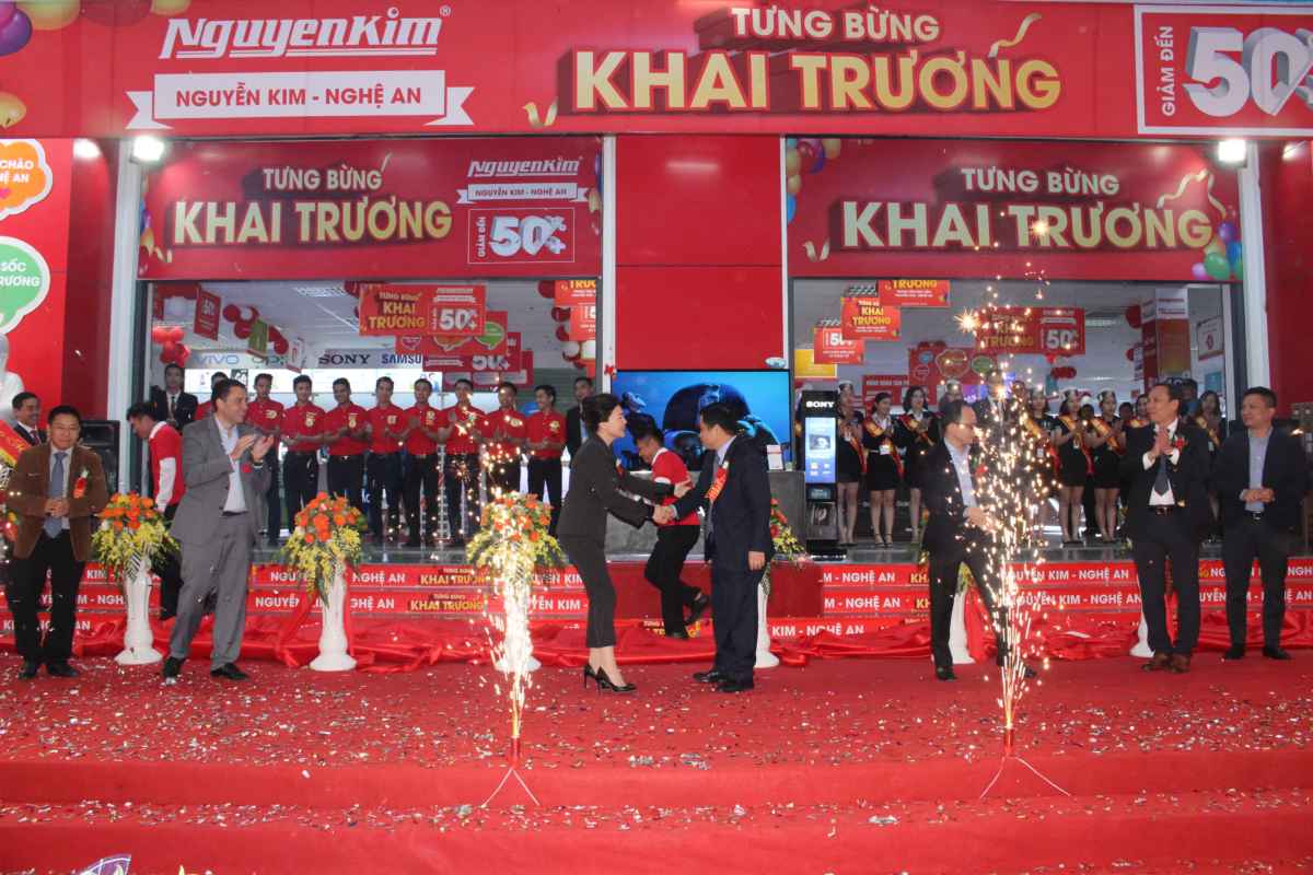 Nguyễn Kim Nghệ An chính thức đi vào hoạt động 