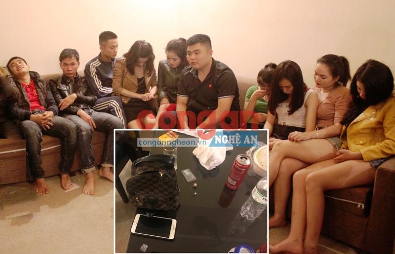 Triệt xóa tụ điểm sử dụng trái phép chất ma túy tại TP Vinh