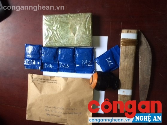 Tang vật thu giữ trong chuyên án