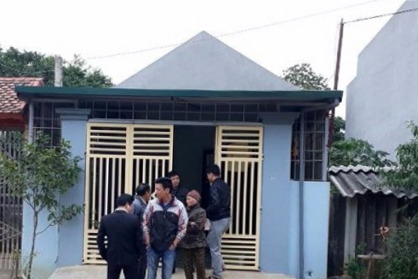 Hiện trường nơi xảy ra vụ việc.