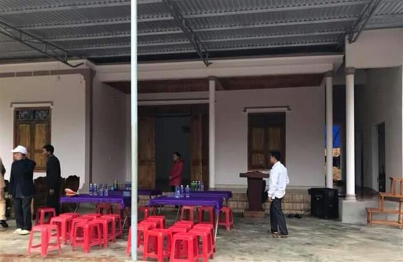 Ngôi nhà sàn có 3 gian với diện tích sử dụng là hơn 120m2
