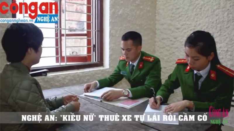 'Kiều nữ' thuê xe tự lái rồi cầm cố
