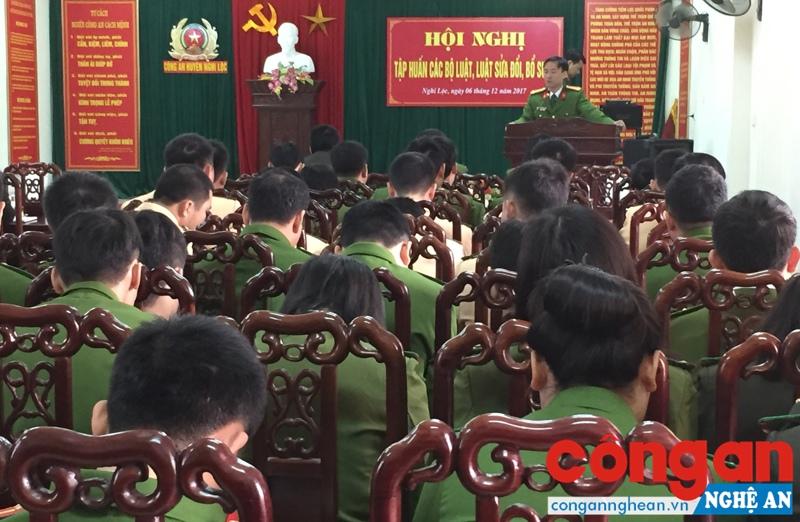 Tập huấn Bộ luật hình sự, sửa đổi, bổ sung
