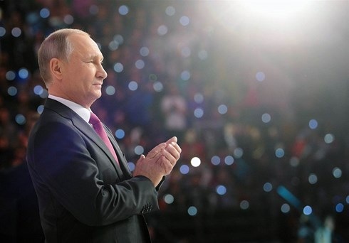 Tổng thống Nga Vladimir Putin. Ảnh: EPA.