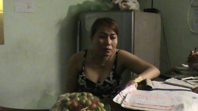 Một số người liên quan trong đường dây môi giới mại dâm