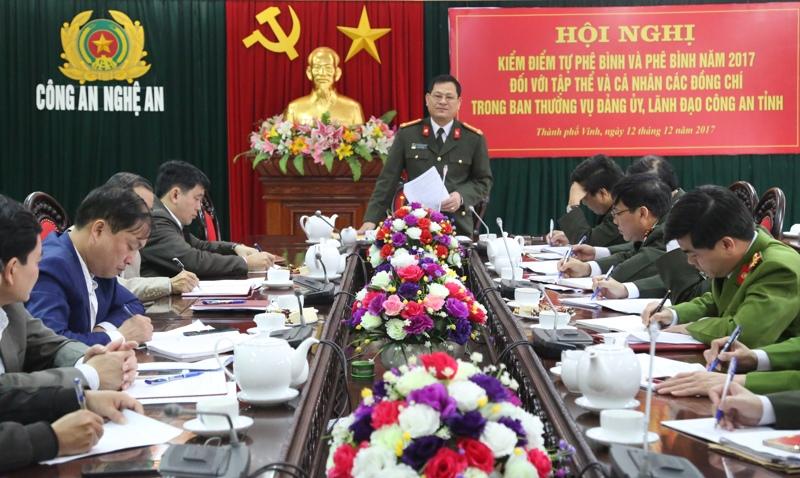 Hội nghị kiểm điểm tự phê bình và phê bình năm 2017