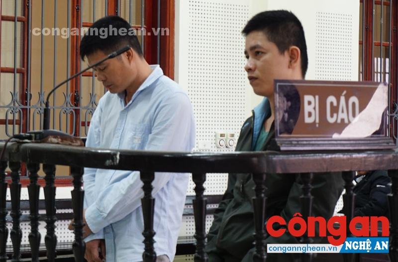 2 bị cáo trước vành móng ngựa