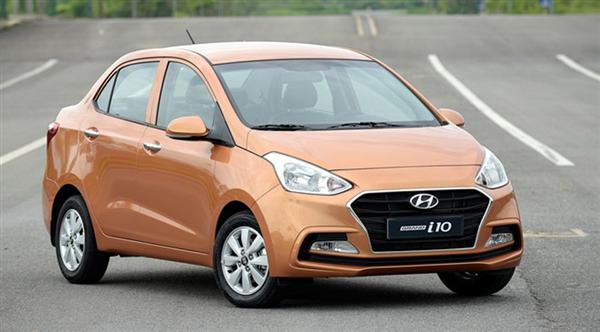 Giá bán Grand i10 tại Việt Nam đang ở mức 315-415 triệu đồng.