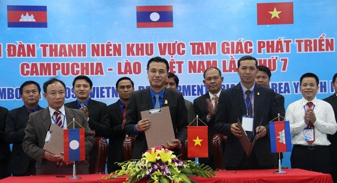 Tuyên bố chung Diễn đàn thanh niên Khu vực tam giác phát triển Campuchia-Lào-Việt Nam