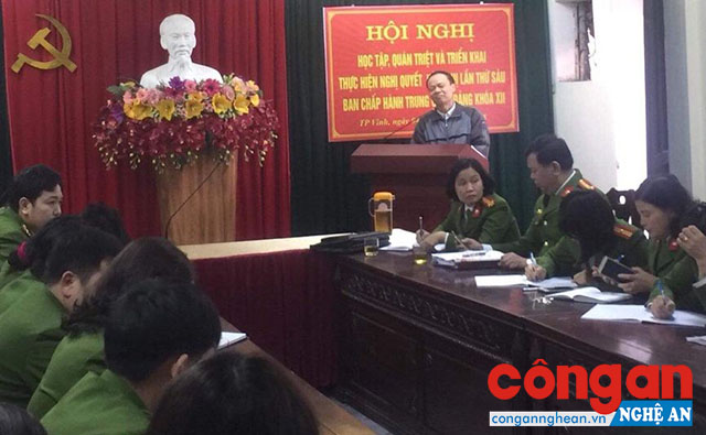 Quán triệt Nghị quyết Trung ương 6 khóa XII
