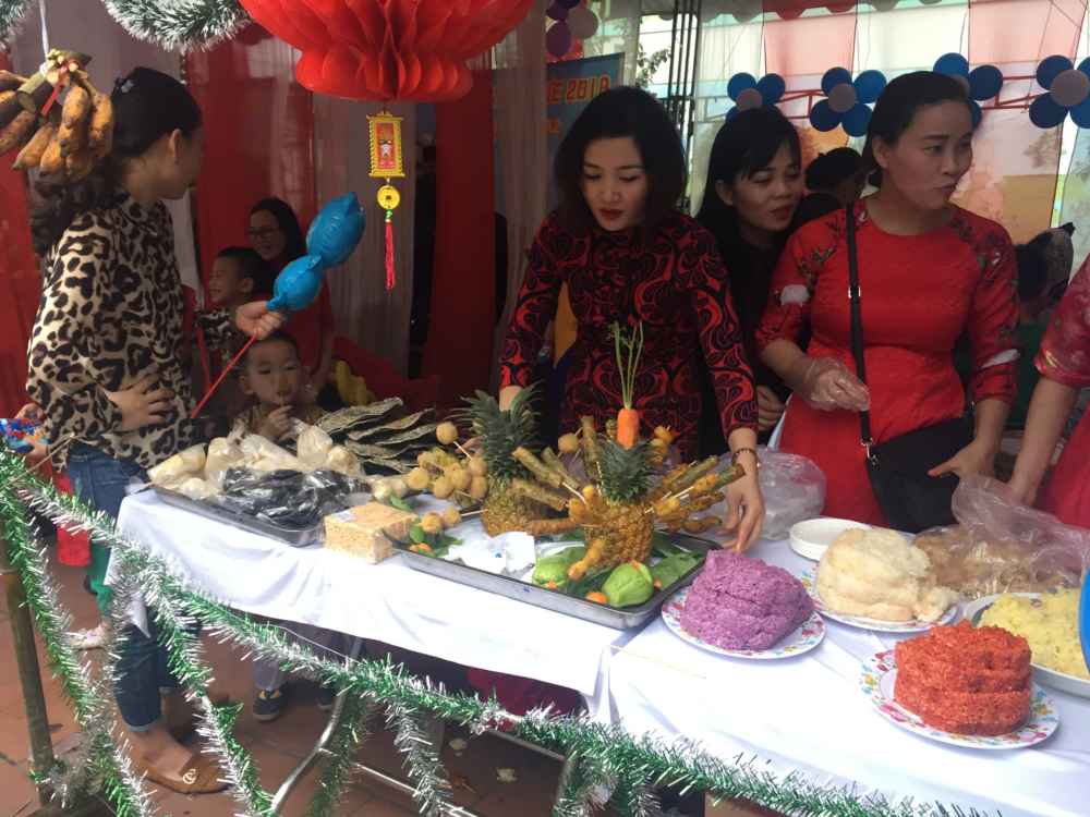 Nhiều gian hàng đầu tư công phu