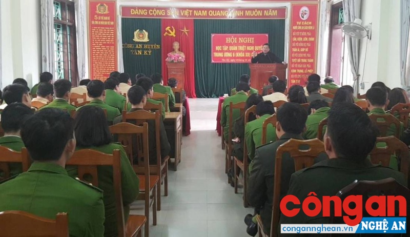Học tập Nghị quyết Trung ương 6, khóa XII