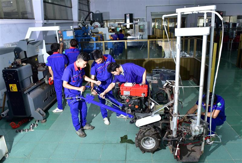 Công tác đào tạo nghề ngày càng gắn với nhu cầu sử dụng lao động có chất lượng của các doanh nghiệp - Ảnh minh họa