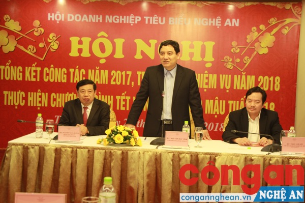 Hội doanh nghiệp tiêu biểu Nghệ An triển khai chương trình 'Tết vì người nghèo – Mậu Tuấn 2018'