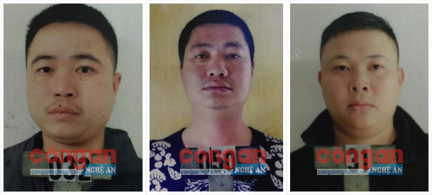 3 đối tượng Trương Văn Giang, Phan Văn Giang, Trương Văn Mạnh