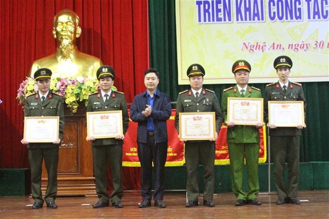 Công an Nghệ An: Triển khai công tác đoàn thể năm 2018