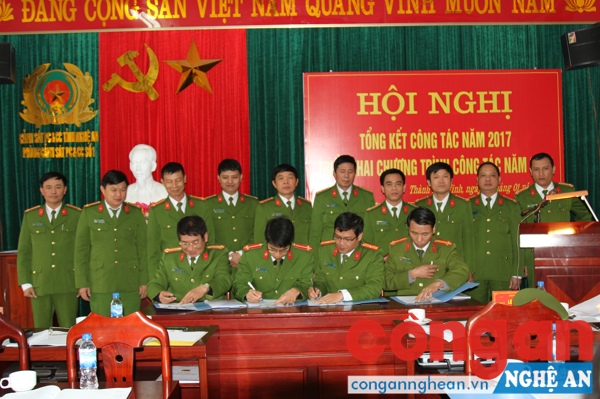Phòng Cảnh sát PC&CC số 1: Triển khai Chương trình công tác năm 2018