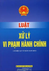Sẽ sửa đổi, bổ sung một số điều của Luật Xử lý vi phạm hành chính