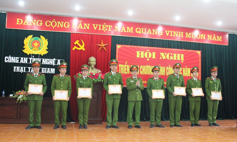 Trại tạm giam Công an tỉnh: Triển khai công tác năm 2018