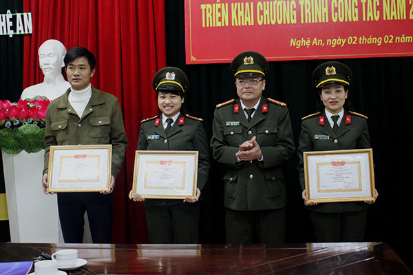 Báo Công an Nghệ An triển khai công tác năm 2018
