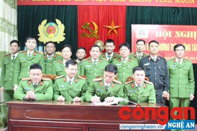 Các đội ký kết giao ước thi đua năm 2018