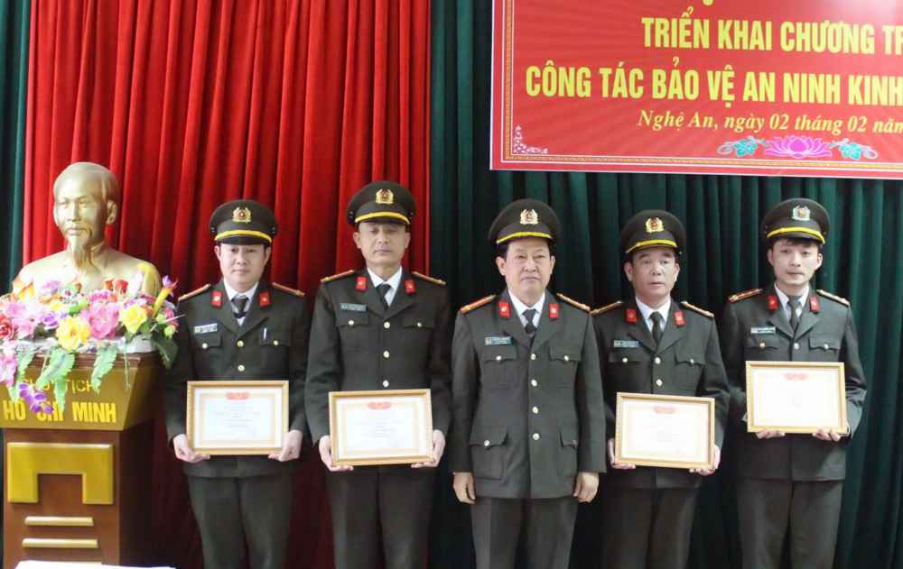 Phòng An ninh Kinh tế triển khai công tác năm 2018