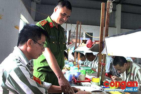 Dạy nghề, hướng nghiệp ở Trại giam số 3