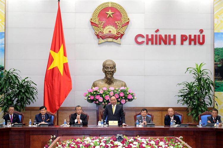 Thủ tướng đánh giá cao đóng góp của kiều bào trong các lĩnh vực đầu tư, sản xuất kinh doanh ở các dự án trong nước. Ảnh: VGP/Quang Hiếu
