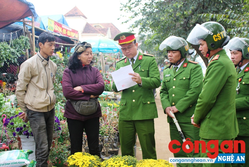 Nghệ An: Tăng cường đảm bảo ANTT dịp Tết Nguyên đán