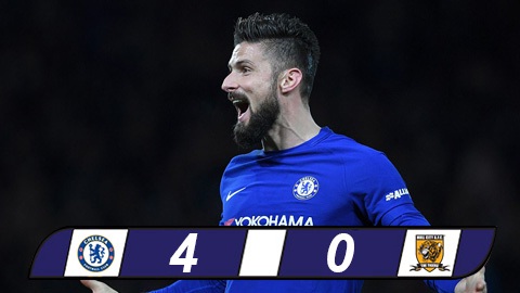 Chelsea - Hull: Định đoạt ngay từ hiệp 1