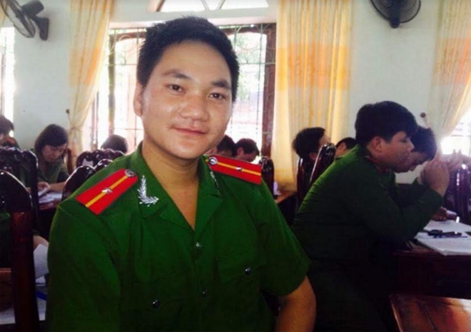Đồng chí Lưu Minh Thức trong một buổi tập huấn công tác đoàn năm 2015.