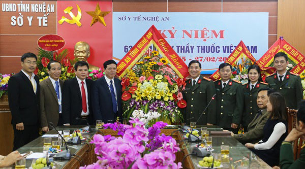 Chúc mừng Sở Y tế Nghệ An