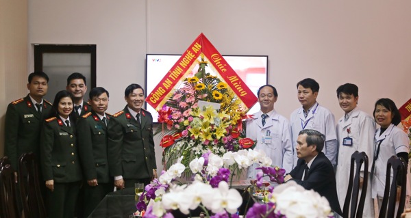 Tại Bệnh viện Sản nhi.