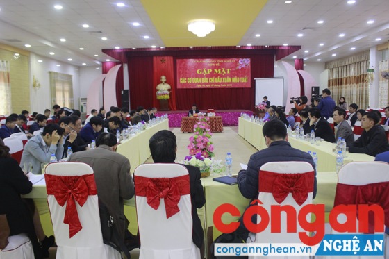 Gặp mặt báo chí đầu Xuân 2018