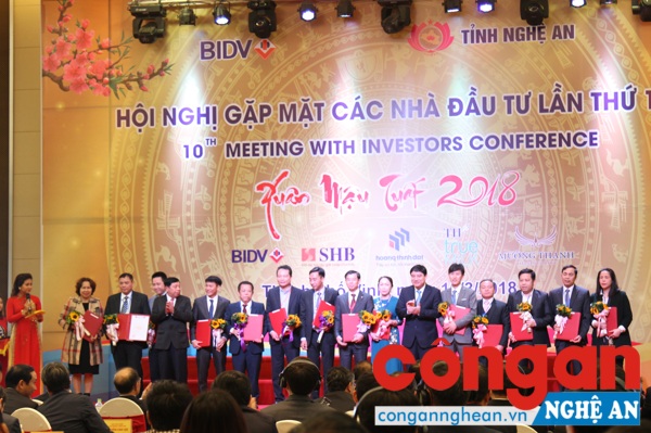 Tổ chức thành công Hội nghị Gặp mặt các nhà đầu tư lần thứ 10- Xuân Mậu Tuất 2018