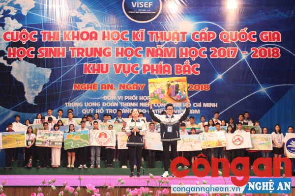 Khai mạc cuộc thi Khoa học kỹ thuật học sinh trung học khu vực phía Bắc