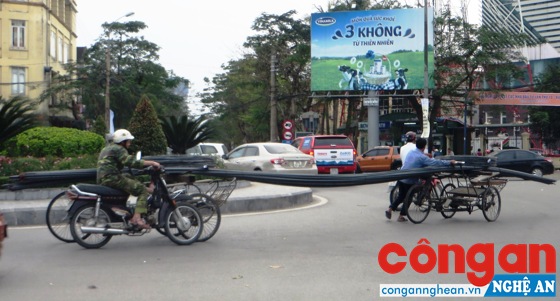 TP Vinh: Xe tự chế tiềm ẩn nguy cơ mất ATGT