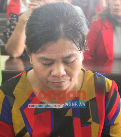 Bị cáo Moong Thị Hà 