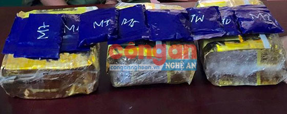 Tang vật trong chuyên án 318Đ