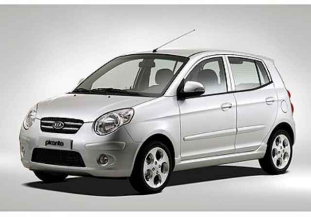 Kia Morning 2008 khá linh hoạt trong phố. Ảnh: Kia