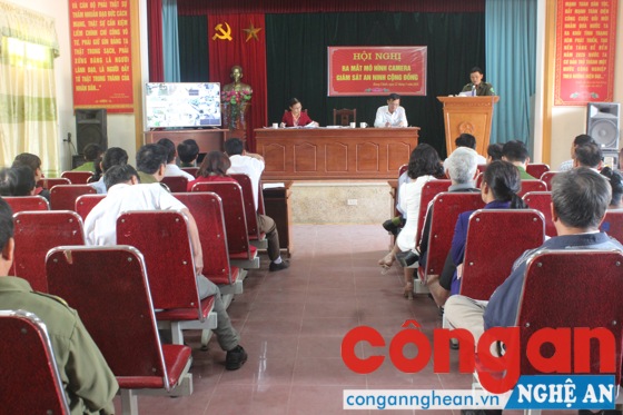 Ra mắt mô hình và triển khai đề án camera cộng đồng