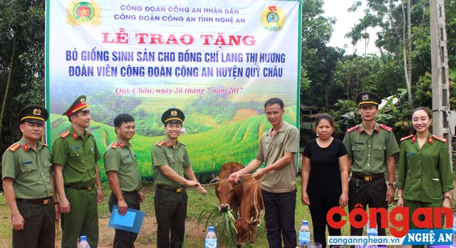 Dấu ấn sức trẻ Công đoàn Công an Nghệ An