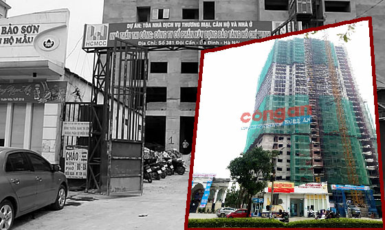 Tạm đình chỉ công trình xây dựng làm hư hỏng nhà dân