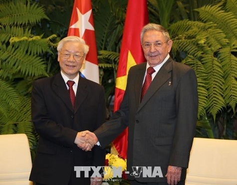 Toàn văn Tuyên bố chung Việt Nam - Cuba