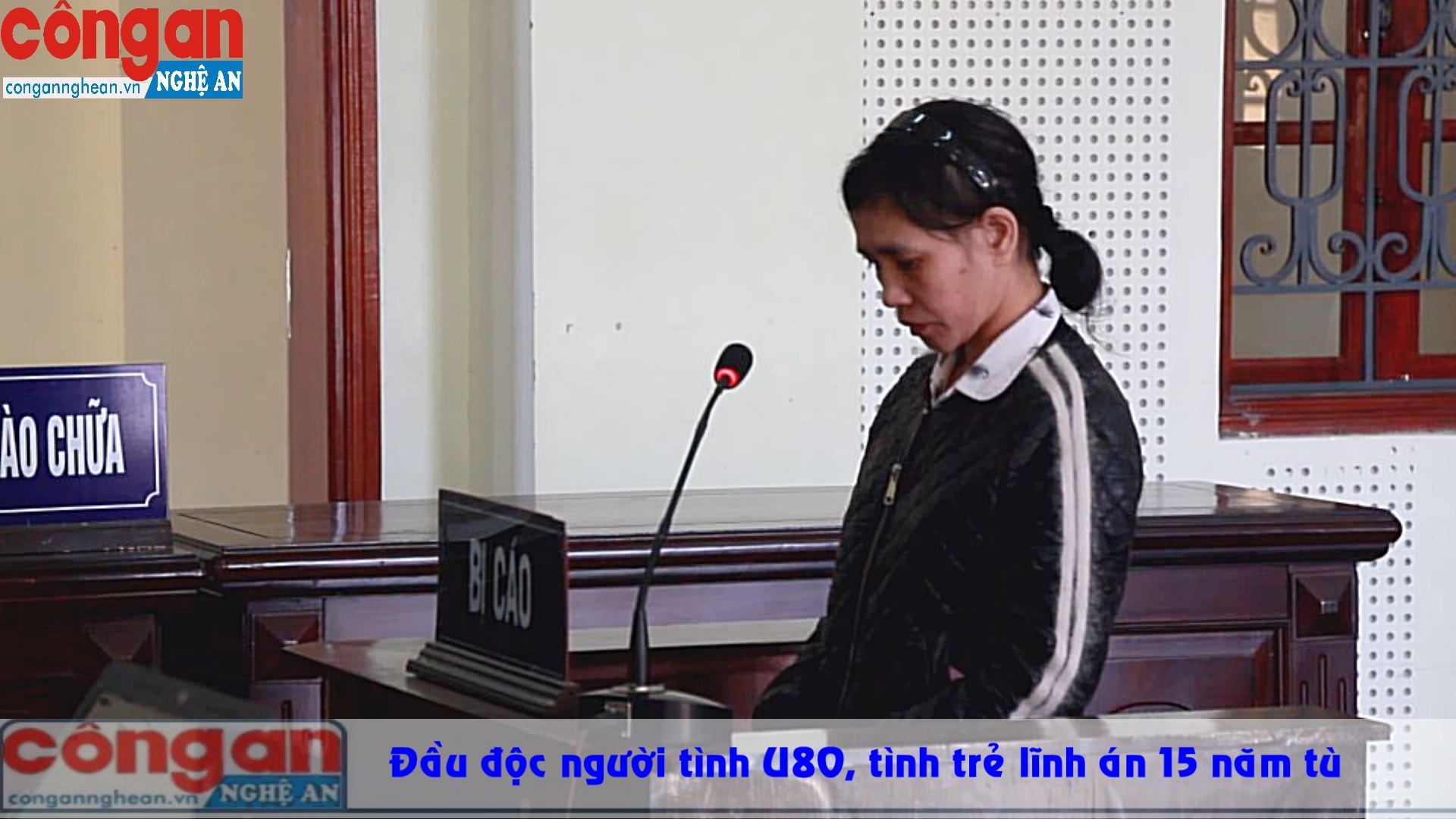 Đầu độc người tình U80, tình trẻ lĩnh án 15 năm tù