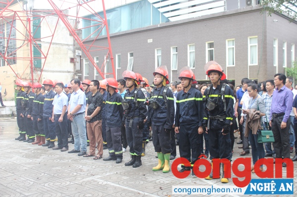 Lực lượng tham gia diễn tập