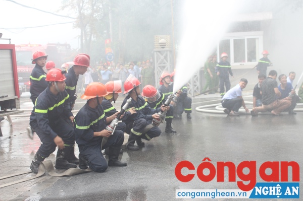 Diễn tập phương án chữa cháy, cứu nạn cứu hộ tại Đài Phát thanh, Truyền hình